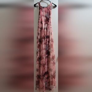 Size 2X Long floral flowy dress